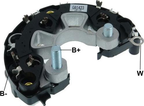 GAUSS GA1423 - Rectifier, alternator car-mod.net
