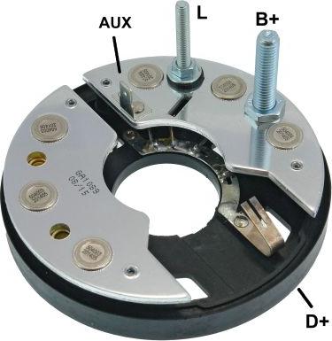 GAUSS GA1089 - Rectifier, alternator car-mod.net