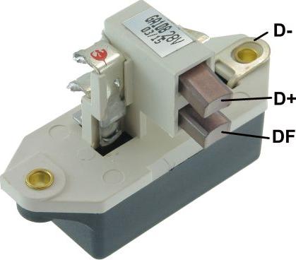 GAUSS GA108 - Voltage regulator, alternator car-mod.net
