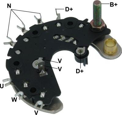 GAUSS GA1841 - Rectifier, alternator car-mod.net