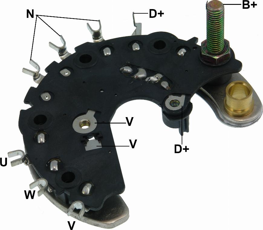 GAUSS GA1842 - Rectifier, alternator car-mod.net