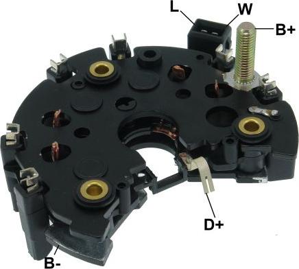 GAUSS GA1852 - Rectifier, alternator car-mod.net