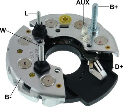 GAUSS GA1366 - Rectifier, alternator car-mod.net