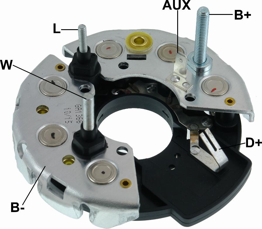 GAUSS GA1366 - Rectifier, alternator car-mod.net