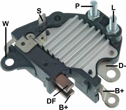 GAUSS GA132 - Voltage regulator, alternator car-mod.net