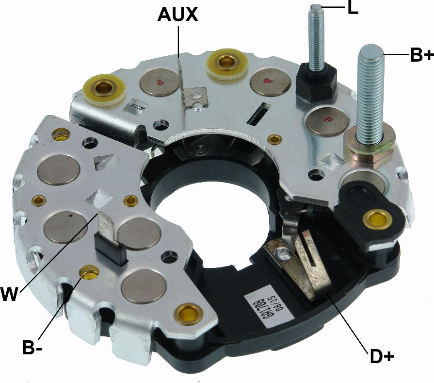 GAUSS GA1708 - Rectifier, alternator car-mod.net