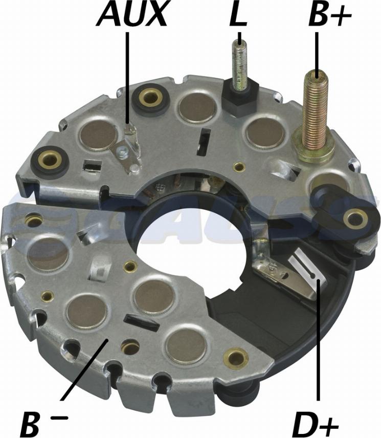 GAUSS GA1710 - Rectifier, alternator car-mod.net
