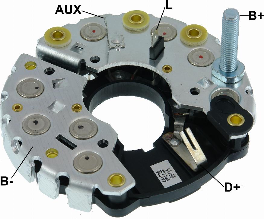 GAUSS GA1730 - Rectifier, alternator car-mod.net