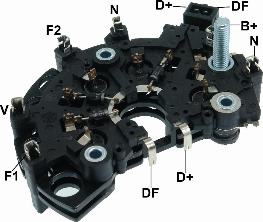 GAUSS GA1737 - Rectifier, alternator car-mod.net