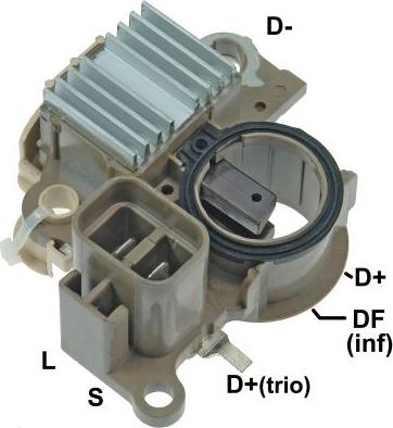 GAUSS GA804 - Voltage regulator, alternator car-mod.net