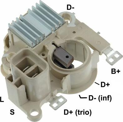 GAUSS GA801 - Voltage regulator, alternator car-mod.net