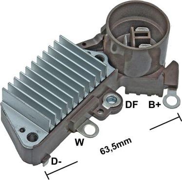 GAUSS GA832 - Voltage regulator, alternator car-mod.net