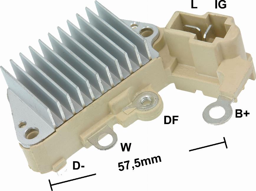 GAUSS GA872 - Voltage regulator, alternator car-mod.net