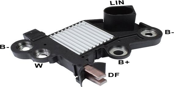 GAUSS GA364 - Voltage regulator, alternator car-mod.net