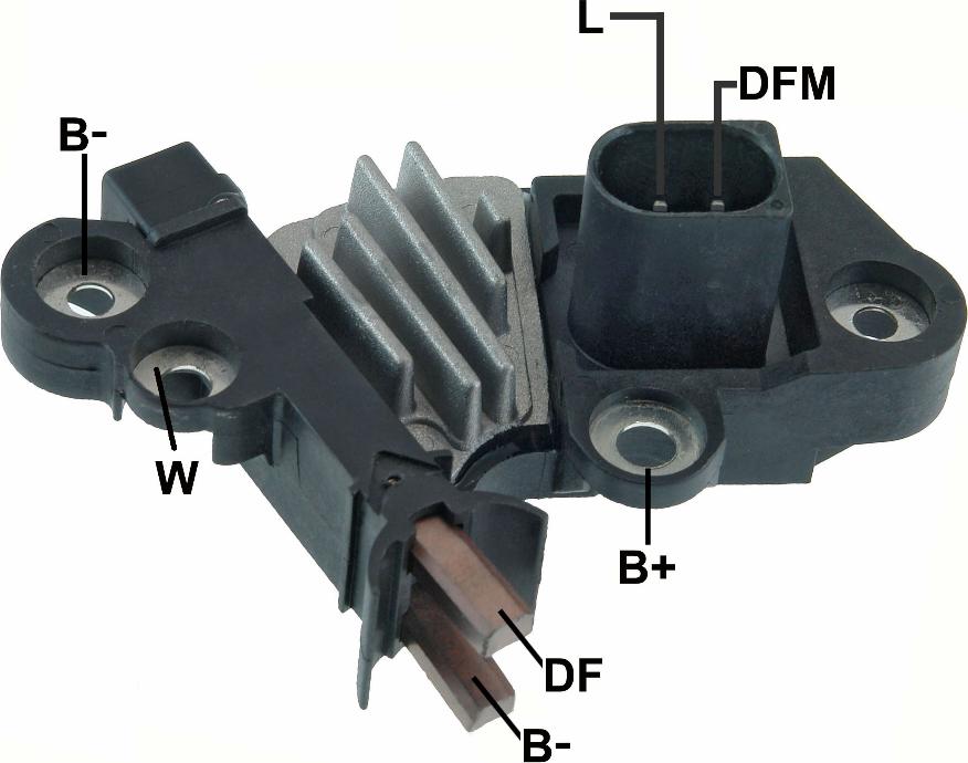 GAUSS GA363 - Voltage regulator, alternator car-mod.net