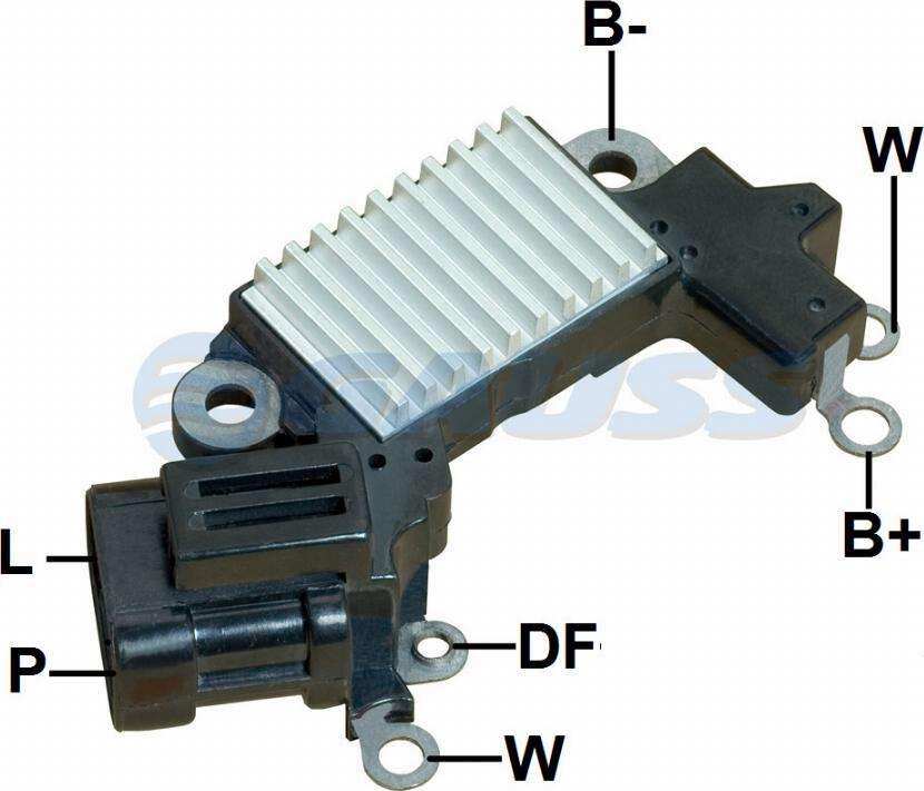 GAUSS GA251 - Voltage regulator, alternator car-mod.net