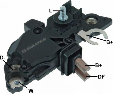 GAUSS GA281 - Voltage regulator, alternator car-mod.net