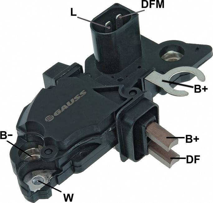 GAUSS GA225 - Voltage regulator, alternator car-mod.net