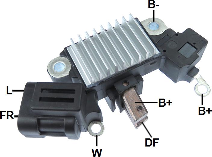 GAUSS GA221 - Voltage regulator, alternator car-mod.net