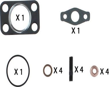 GCG Turbos Australia AATK048S - Gasket Set, charger car-mod.net