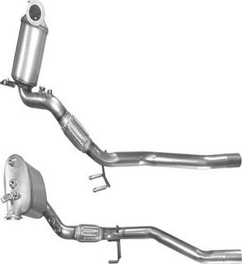 GCG Turbos Australia DPF-EU11051C - Retrofit Kit, catalyst / soot particulate filter (combi-system car-mod.net