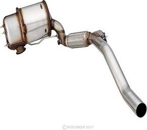 GCG Turbos Australia RY-RPF301 - Retrofit Kit, catalyst / soot particulate filter (combi-system car-mod.net