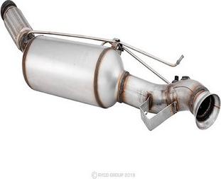 GCG Turbos Australia RY-RPF329 - Retrofit Kit, catalyst / soot particulate filter (combi-system car-mod.net