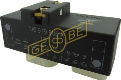 Gebe 9 9210 1 - Relay, radiator fan castor car-mod.net