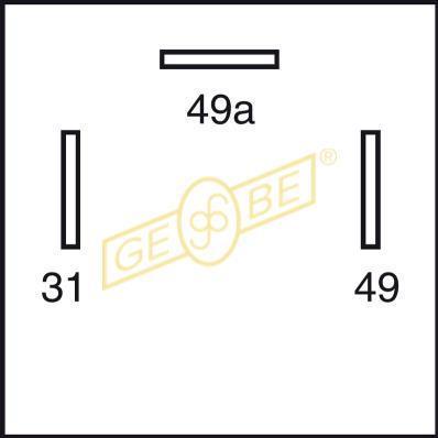 Gebe 9 8015 1 - Sensor of exhaust gas Temperature car-mod.net