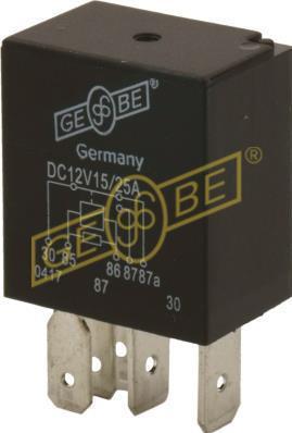 Gebe 9 9056 1 - Relay, main current car-mod.net