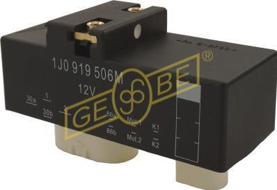 Gebe 9 9033 1 - Relay, radiator fan castor car-mod.net