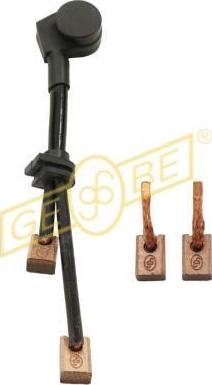 Gebe 0 1433 1 - Carbon Brush, vane set, alternator car-mod.net