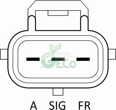 GECO A437407A - Alternator car-mod.net