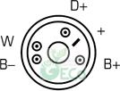 GECO A148107A - Alternator car-mod.net