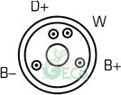 GECO A806241A - Alternator car-mod.net