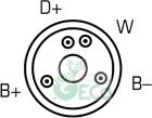 GECO A600631 - Alternator car-mod.net