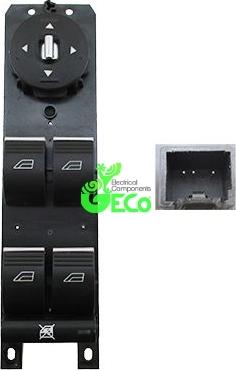 GECO IA29026 - Switch, window regulator car-mod.net