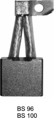 GM SBSX-100 - Carbon Brush, starter car-mod.net