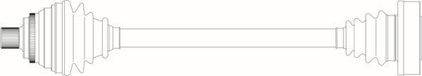 General Ricambi AU3118 - Drive Shaft car-mod.net