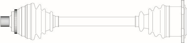 General Ricambi AU3302 - Drive Shaft car-mod.net