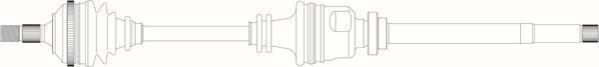 General Ricambi PE3176 - Drive Shaft car-mod.net