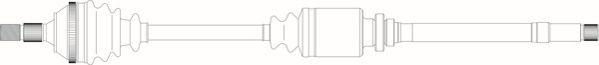 General Ricambi PE3170 - Drive Shaft car-mod.net