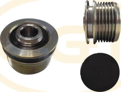 GGT ARL096 - Pulley, alternator, freewheel clutch car-mod.net
