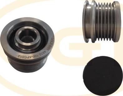 GGT ARL002 - Pulley, alternator, freewheel clutch car-mod.net