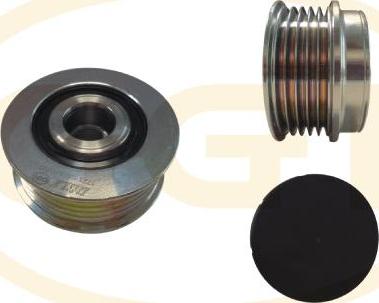 GGT ARL022 - Pulley, alternator, freewheel clutch car-mod.net
