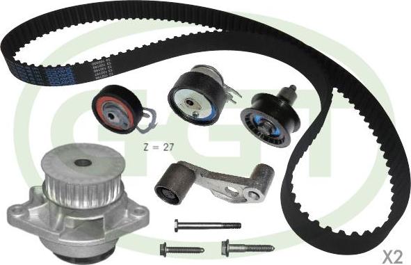 GGT KPA20035 - Water Pump & Timing Belt Set car-mod.net