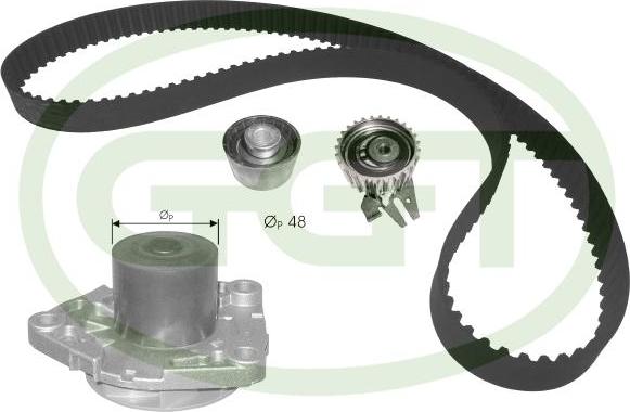 GGT KPA20102 - Water Pump & Timing Belt Set car-mod.net