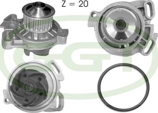 GGT PA10561 - Water Pump car-mod.net