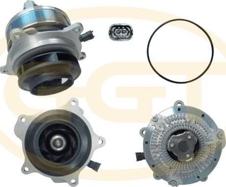 GGT PA13255 - Water Pump car-mod.net