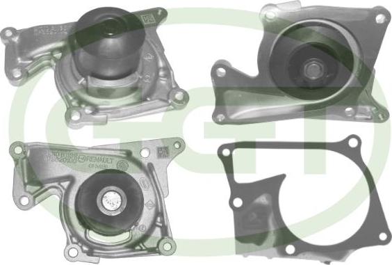 GGT PA12572 - Water Pump car-mod.net